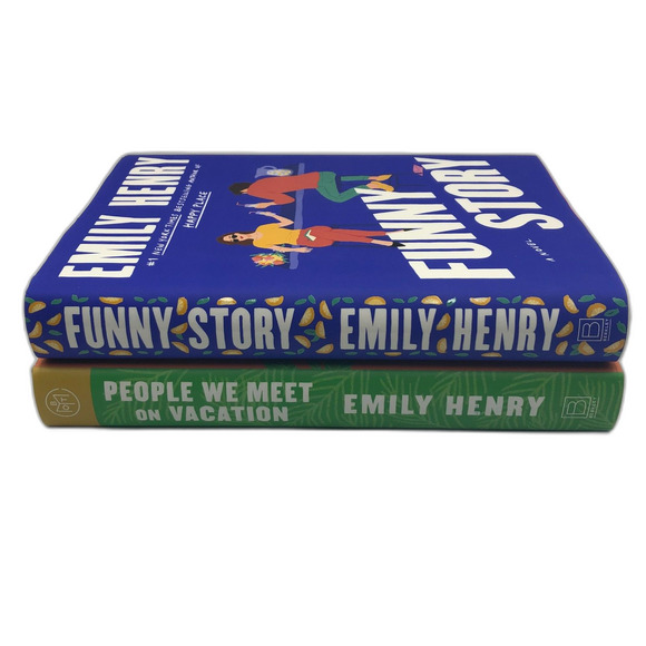Emily Henry Hardcover Book Bundle Funny Story People We Meet on Vacation Romance - Picture 3 of 14